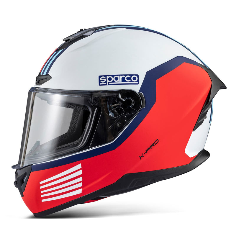 Sparco X-Pro ECE 22.06 Martini Racing Helmet – product view