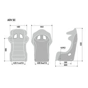Sparco ADV SC Carbon Racing Seat — view 3
