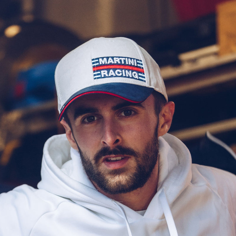 Sparco Martini Racing Side Logo Cap — White — view 3