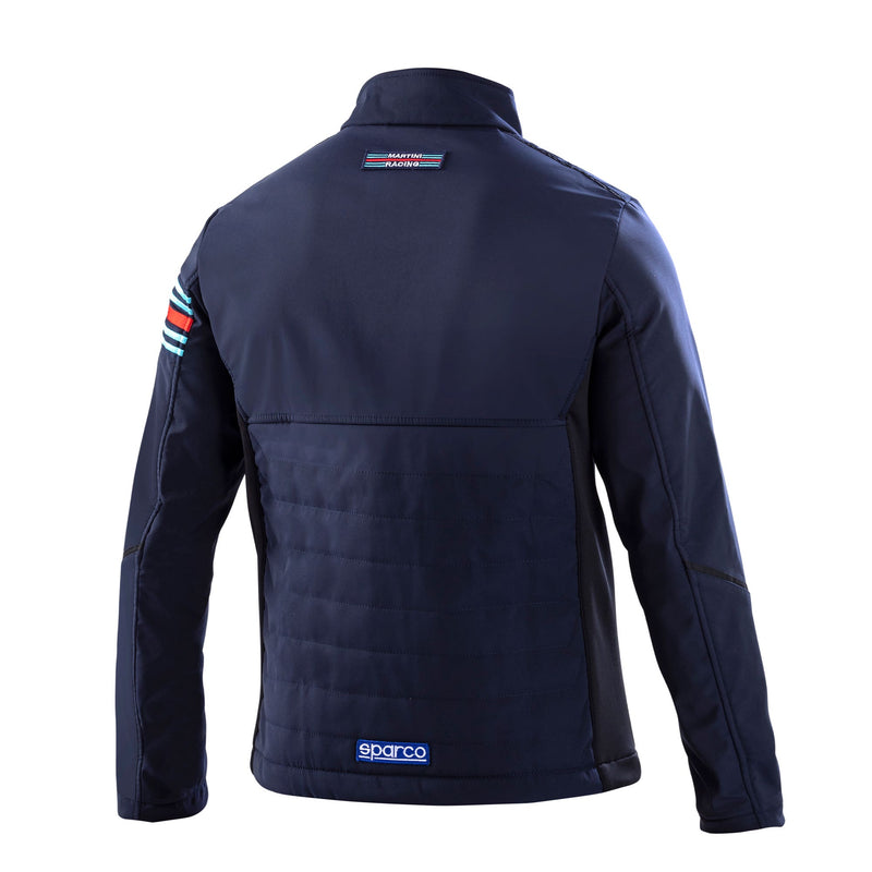 Sparco Martini Racing Softshell Jacket — Navy blue — view 3
