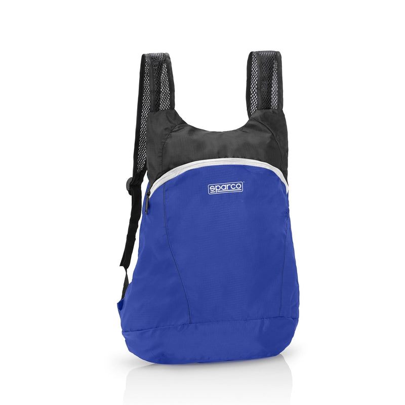 Sparco Foldable Travel Backpack - Blue/Black