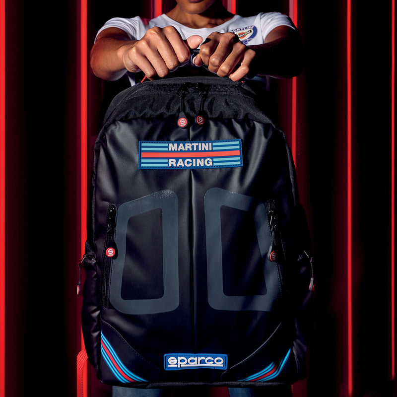 Sparco Stage Martini Racing Backpack - Black