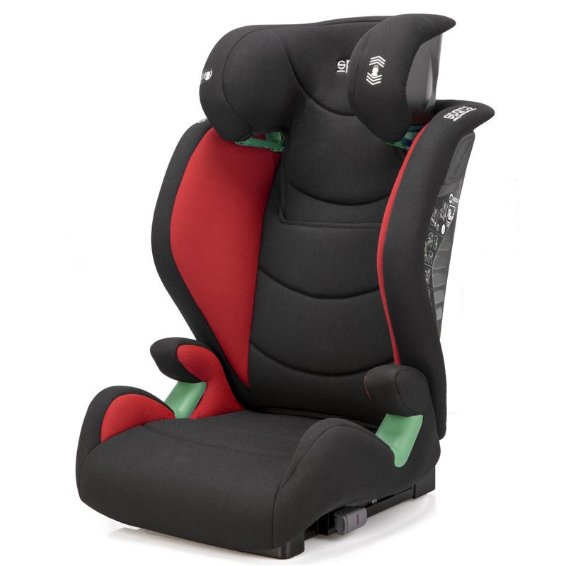 Sparco F1000KI ISOFIX i-Size Child Car Seat - Red