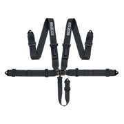 Sparco Sport H-5 SFI 5-Point Harness – Black