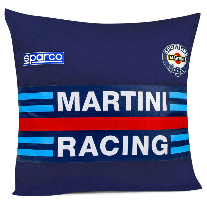 Sparco Martini Racing Replica Cushion – 40 × 40 cm