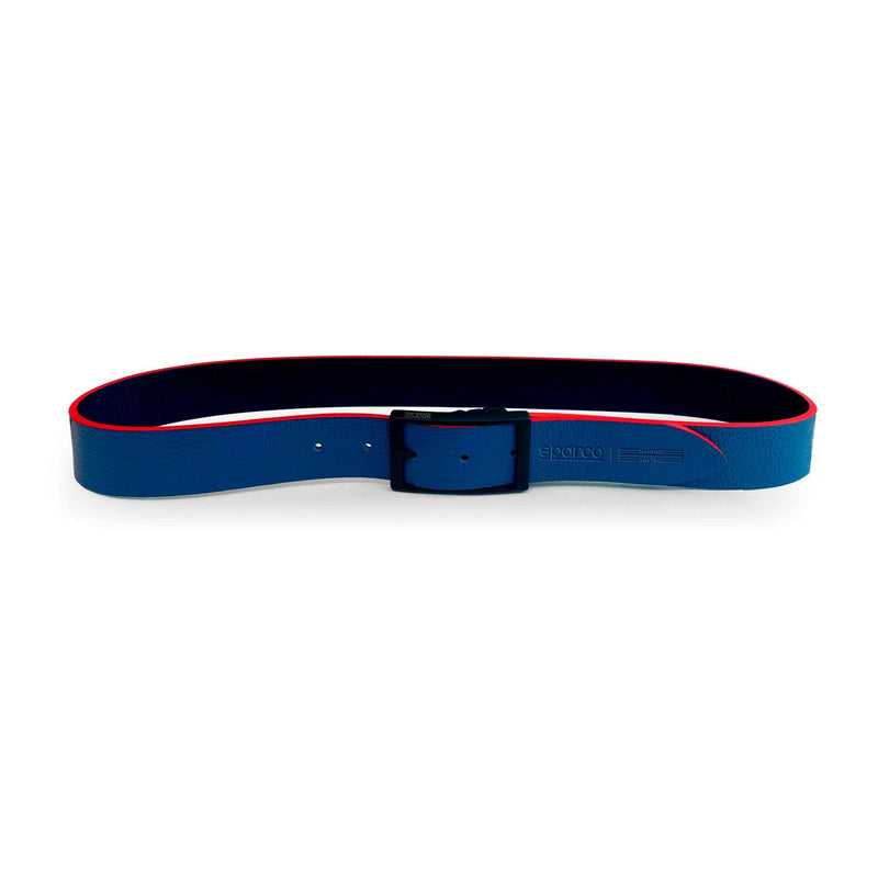 Sparco Martini Racing Leather Belt - Dark Brown