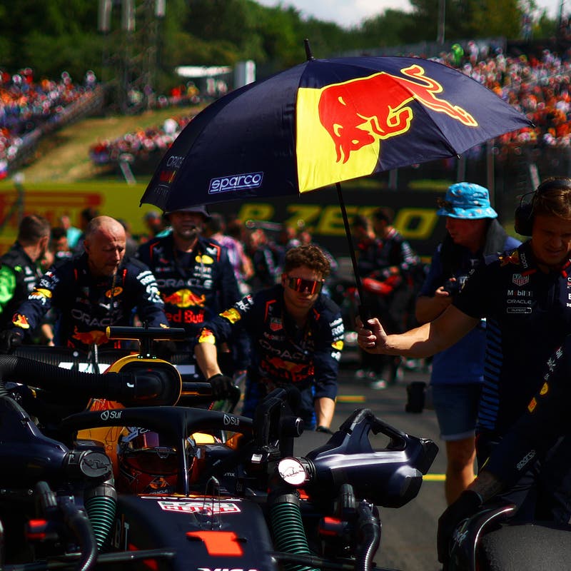 Sparco Red Bull Racing Umbrella - Navy