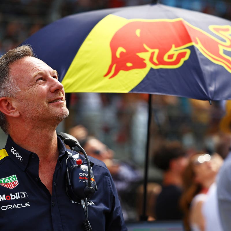 Sparco Red Bull Racing Umbrella - Navy