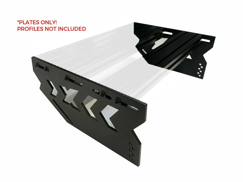 SimXPro Extended Profile Pedal Deck Mounting Plates
