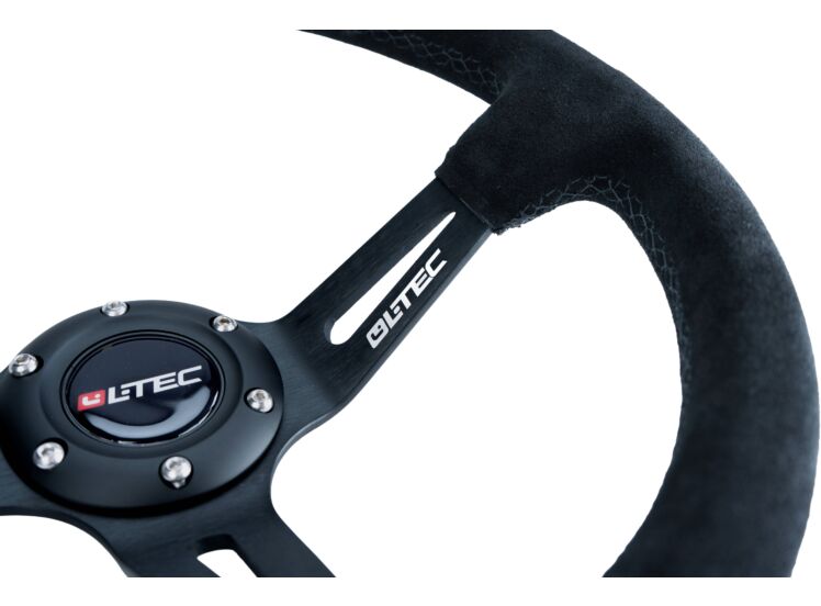 BAS ECO 350 mm Suede Steering Wheel – 70mm – BAS0112 – detail
