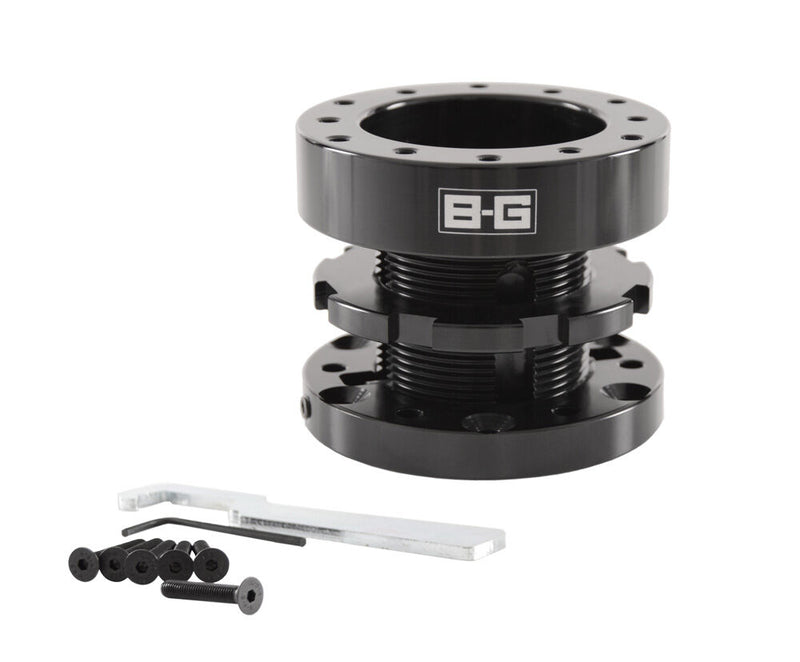 B-G Racing Height-Adjustable Steering Wheel Spacer Adapter