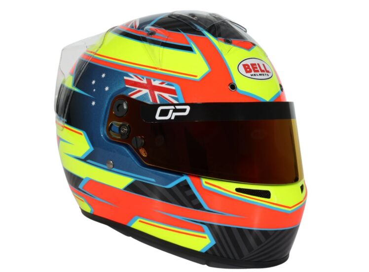 Bell KC7-CMR Oscar Piastri Karting Helmet – product view