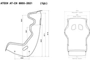 Atech AT-CH Carbon Racing Seat – FIA 8855-2021