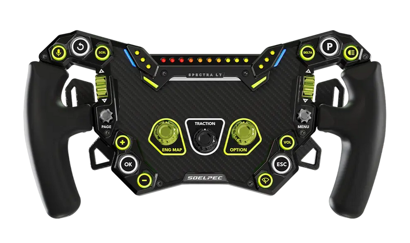 SOELPEC Spectra LT – Formula-Style RGB Sim Racing Wheel - Sim Race Webshop B.V.