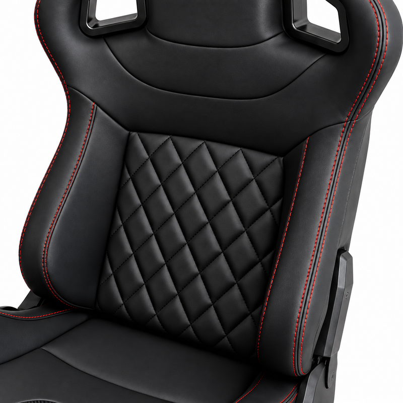SimXPro XL GT Reclining Sim Racing Seat + Seat Slider
