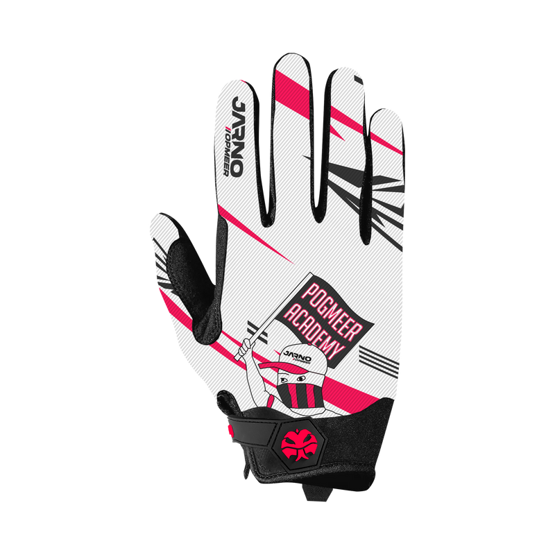 Sim Racing Gloves - INDICATOR - White