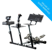 Wheel Stand Pro for Thrustmaster HOTAS WARTHOG™, Saitek X-55, X52/Pro, X65 – Deluxe V2 - Sim Race Webshop B.V.