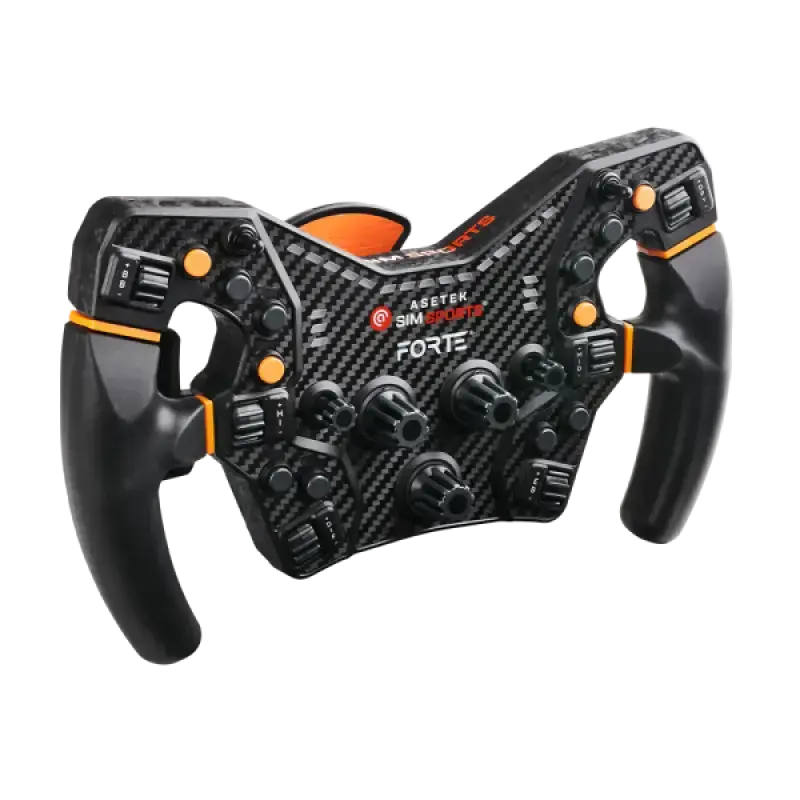 Asetek SimSports® Forte™ 18Nm, Forte Formula Steering Wheel & Forte Pedals S-Series Bundle - Asetek SimSports - Sim Race Webshop product image 3
