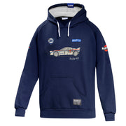 Sparco Lancia Martini 037 Hoodie — Blue/White — front
