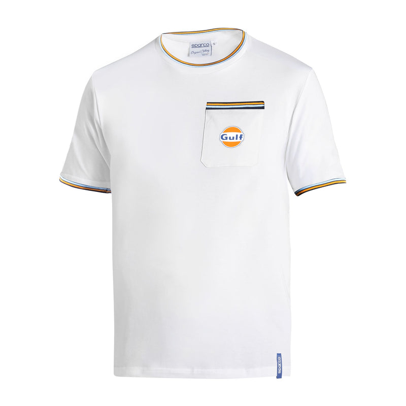 Sparco Gulf Pocket T-Shirt — White — view 1