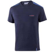 Sparco Martini Racing Top Stripes T-Shirt — Navy blue — view 1