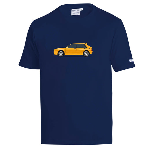 Sparco Lancia HF Delta T-Shirt — Navy blue — front