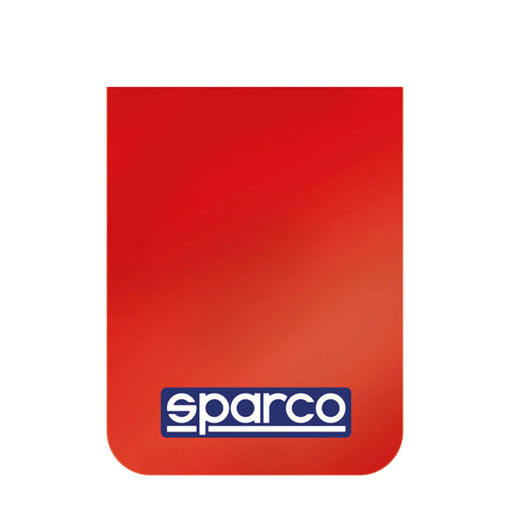 Sparco FIA Mud Flaps 4 mm – Red Pair — view 1