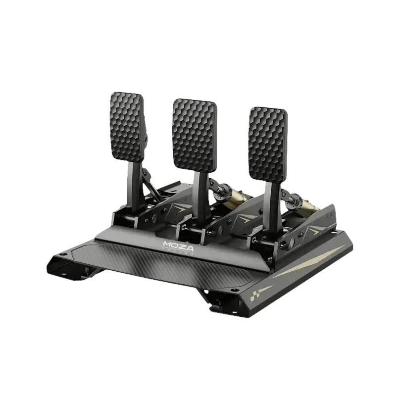 MOZA CRP2 Load Cell Pedals - MOZA Racing - Sim Race Webshop product image 1