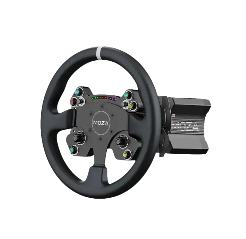 MOZA Racing R12 Direct Drive Wheel Base - V2 + CS V2P Steering Wheel – Bundle - MOZA Racing - Sim Race Webshop product image 1