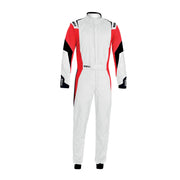 Sparco Competition FIA Racing Suit – SUIT COMPETITION 2022 SZ 48 WH/RD/B