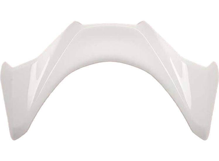 Arai GP-7 Rear Ventilation Duct – White – product view