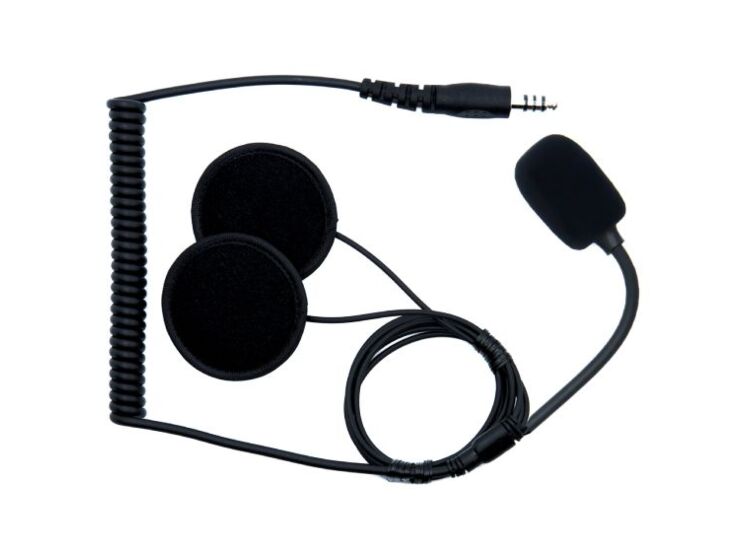 ZeroNoise Open-Face Helmet Intercom Kit – product view