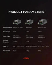 SIMAGIC Alpha EVO PRO 18nm - Direct Drive Wheel Base - Simagic - Sim Race Webshop product image 7
