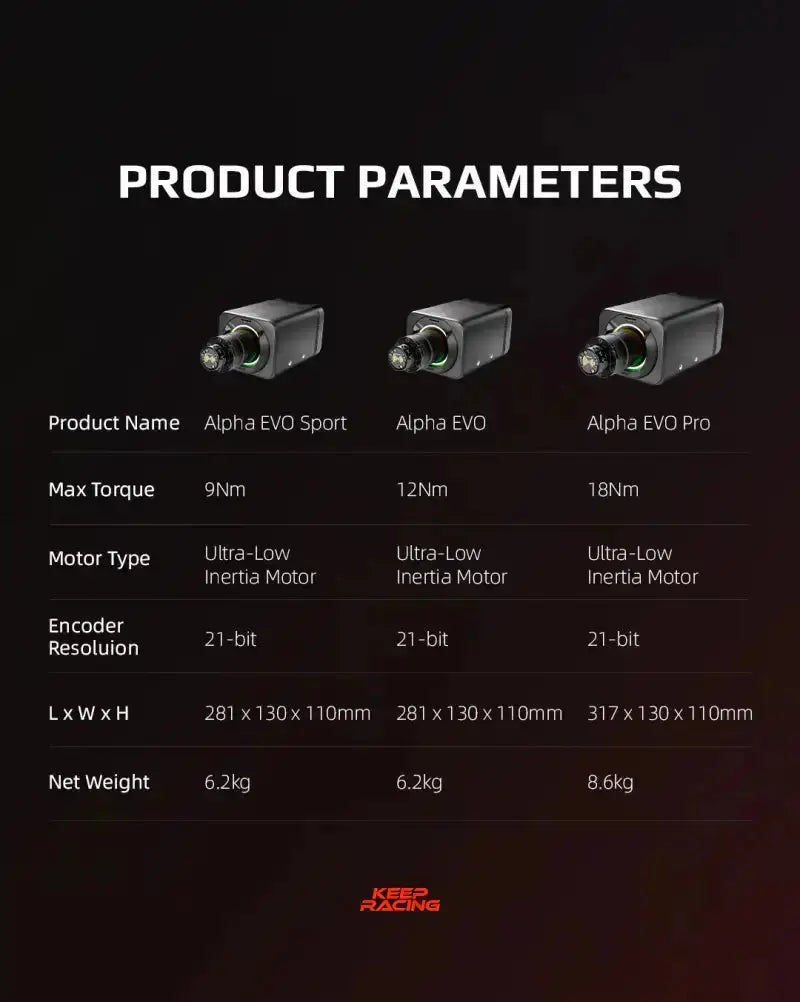 Simagic Alpha EVO Sport 9nm - Direct Drive Wheel Base - Simagic - Sim Race Webshop product image 8