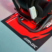 Simagic Floor Mat – Black / Red - Simagic - Sim Race Webshop product image 4