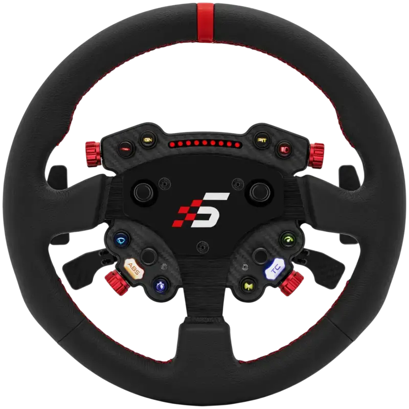 Simagic GT1 steering wheel with Pro HUB / Knob - Leather - Simagic - Sim Race Webshop product image 1