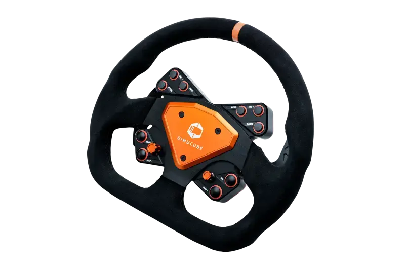 SIMUCUBE TAHKO GT-21 WIRELESS WHEEL Orange and Black Edition - Simucube - Sim Race Webshop product image 2