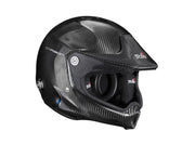 Stilo WRX RAID Carbon (with peak) - Snell SA2025 Helmet – Stilo - WRX RAID Carbon (with peak) - SNELL SA2025