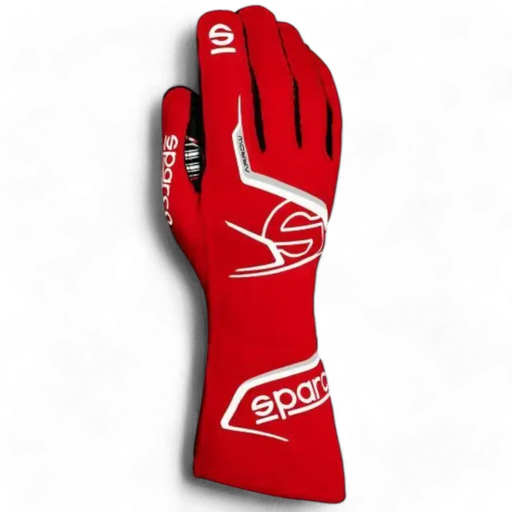 SPARCO ARROW GLOVES - Red / Black / 7 - Karting Gloves