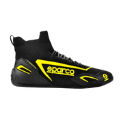 SPARCO HYPERDRIVE GAMING BOOTS - Black / Fluo Yellow / 38 - Shoes