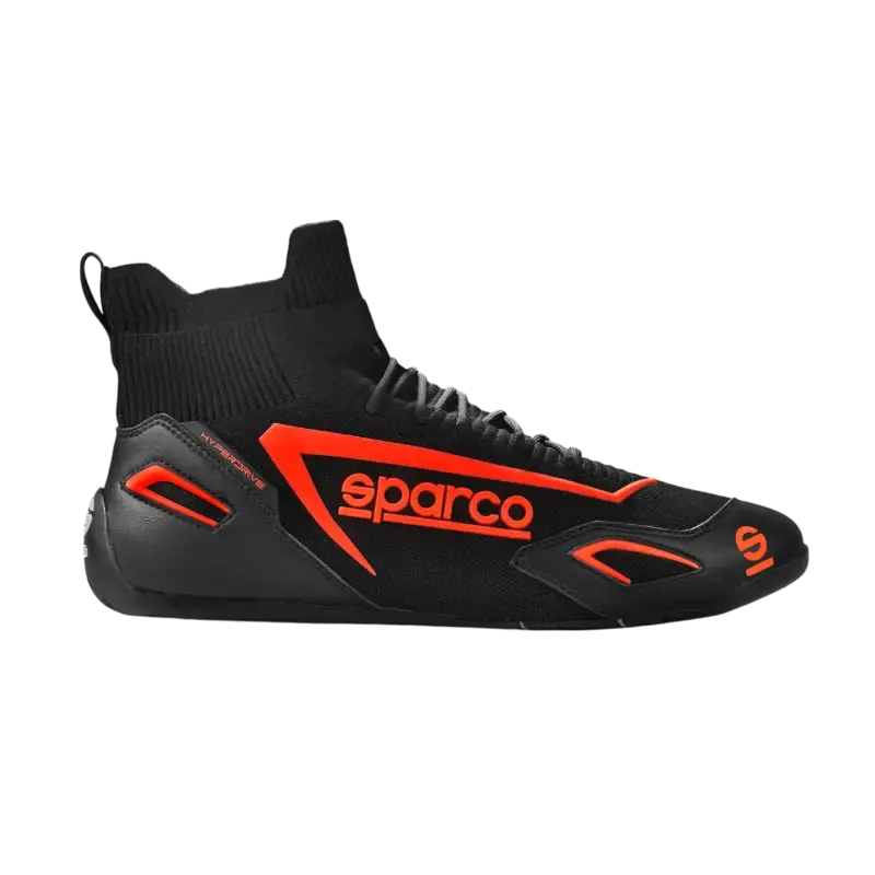 SPARCO HYPERDRIVE GAMING BOOTS - Black / Red / 38 - Shoes