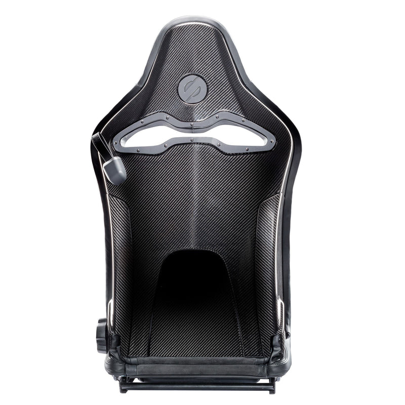 Sparco SPX Carbon Reclining Sports Seat — Black