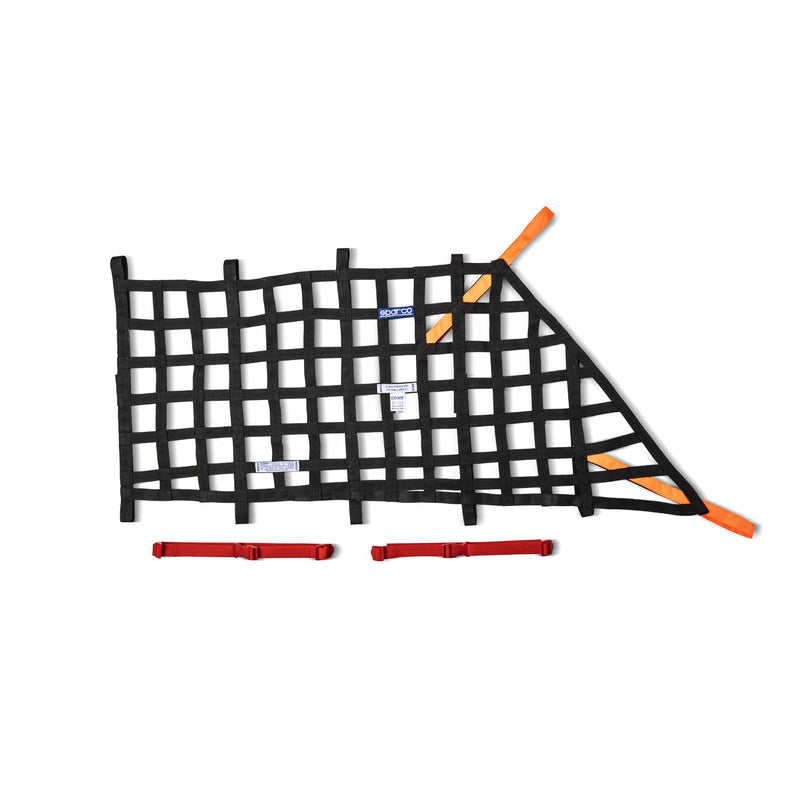 Sparco T-Series Window Net 100 × 50 cm — Black