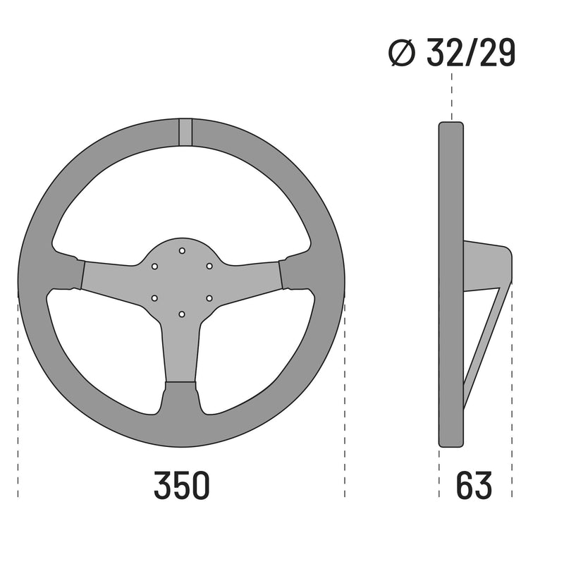 Sparco L575 Steering Wheel — 