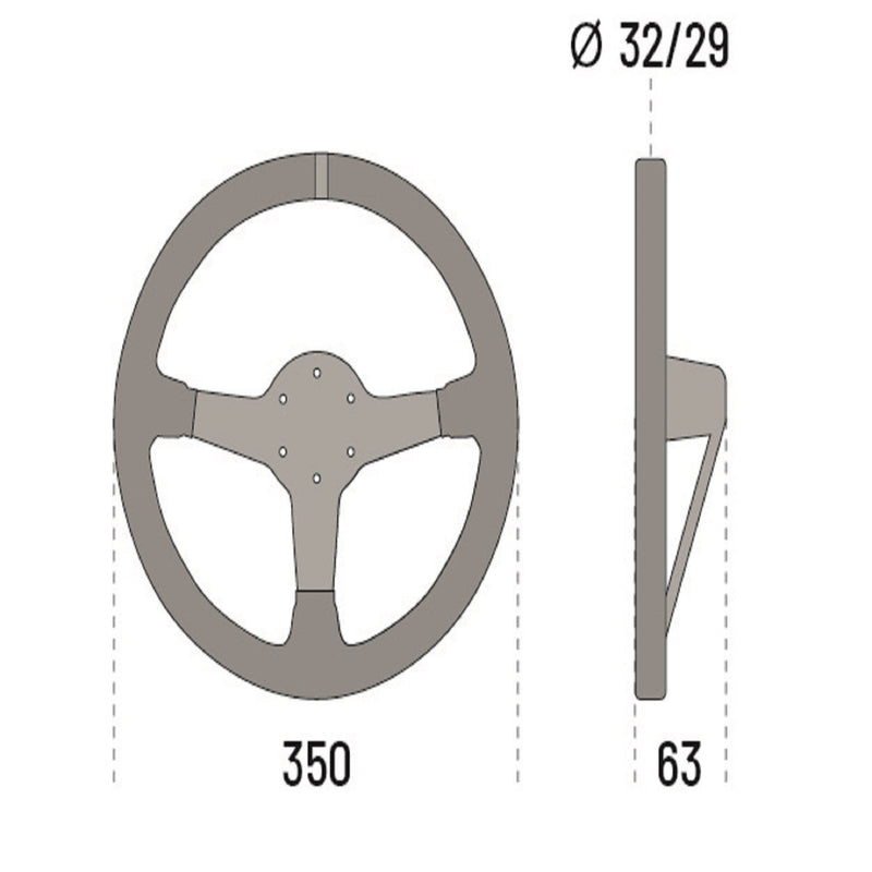Sparco L575 Steering Wheel — 