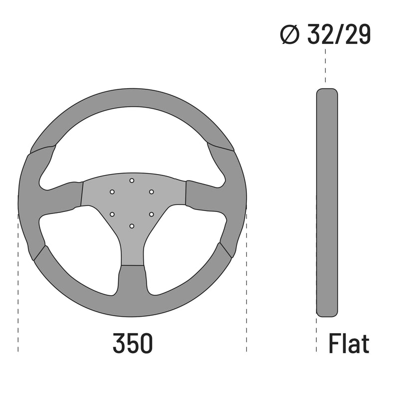 Sparco L505 Steering Wheel — 