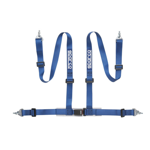 Sparco Club H-4M 4-Point Harness — light blue