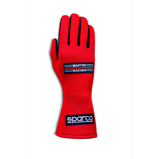SPARCO LAND CLASSIC MARTINI GLOVES — Red