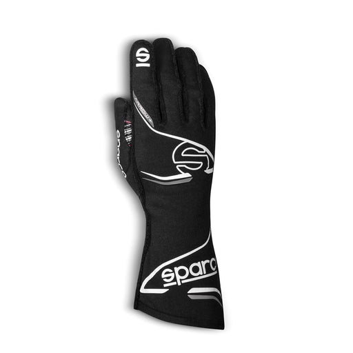 SPARCO ARROW PLUS GLOVES — Black/White