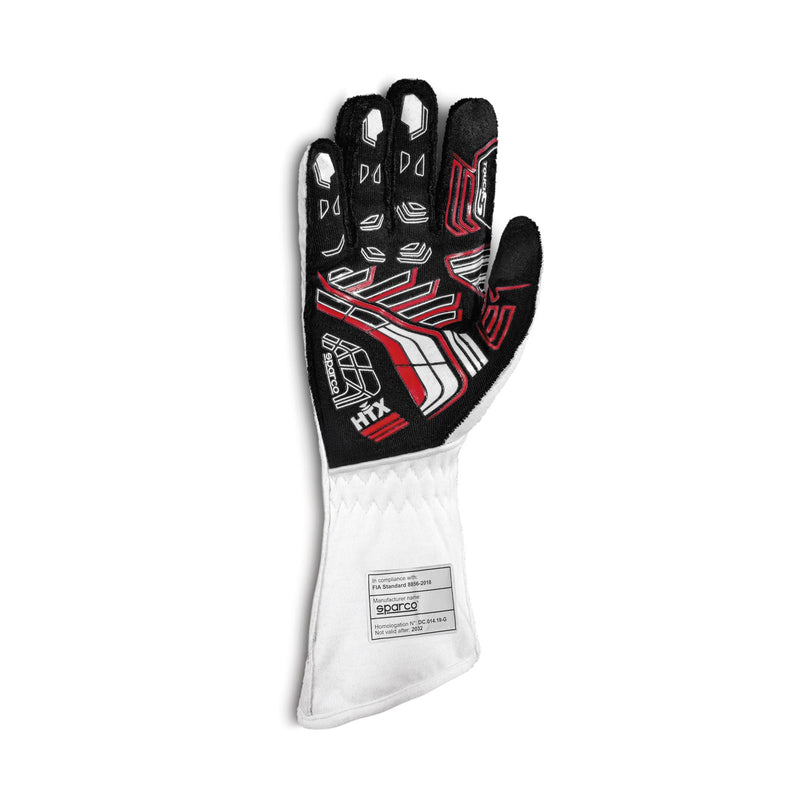 SPARCO ARROW PLUS GLOVES — White/Black